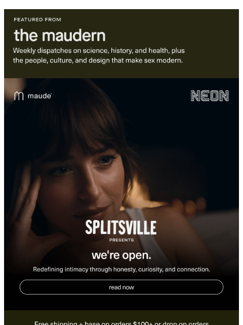 getmaude newsletter: the maudern.