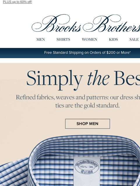 brooksbrothers newsletter: The shirt & tie combos you need
