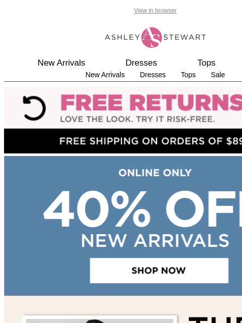 ashleystewart newsletter: Trend alert: The official cool-girl set of fall is...