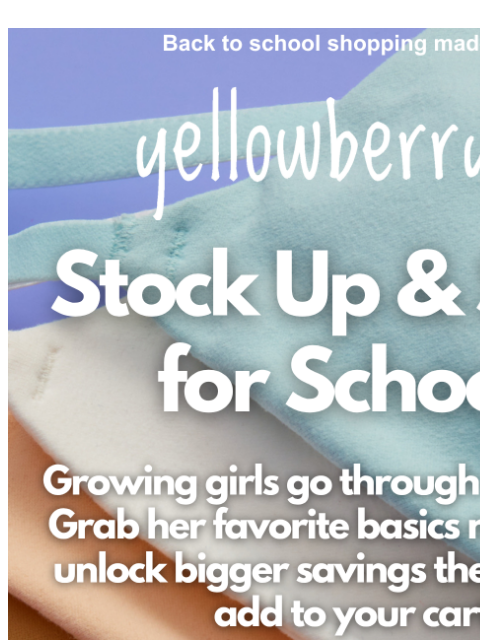 yellowberrycompany newsletter: The More You Buy...