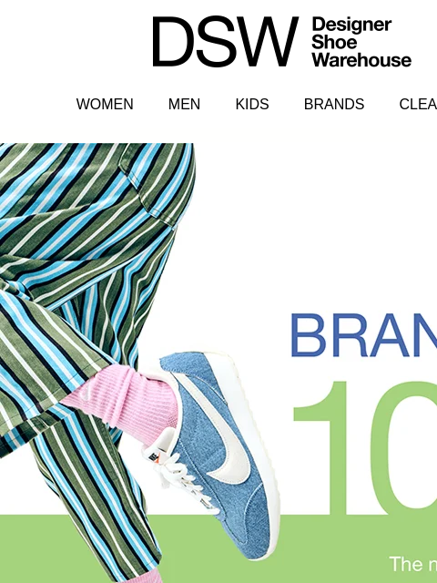 dsw newsletter: Clearance savings await >>>