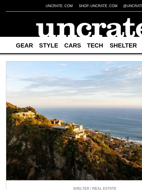 uncrate newsletter: Richard Halliburton's Laguna Beach Hangover House ...
