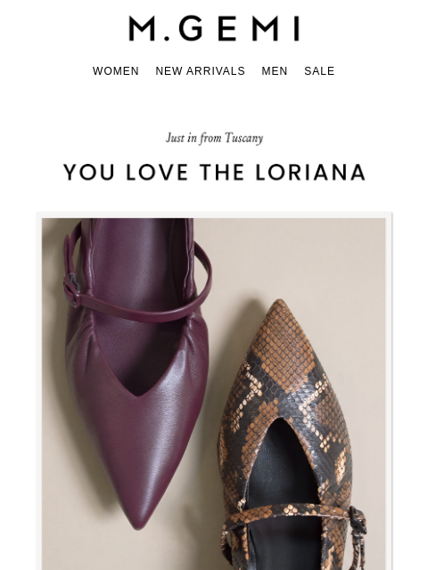 mgemi newsletter: “A Dream To Wear”