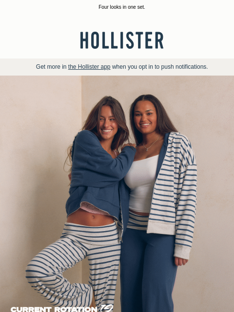 hollisterco newsletter: Reversible sets 🔄