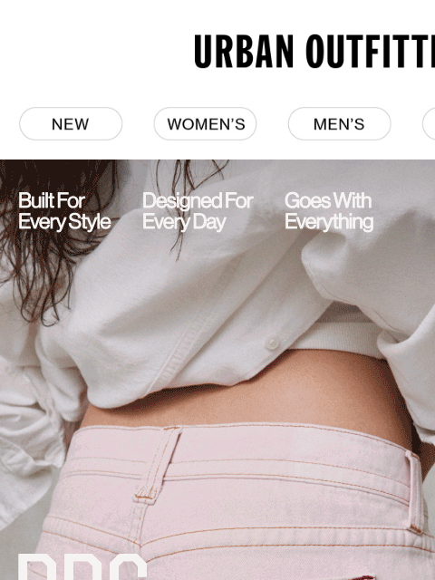 urbanoutfitters newsletter: 30% Off your new favorite jeans →