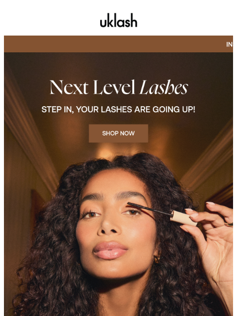 uklash newsletter: IT'S HERE: Meet Lash Lift Gel 🤎