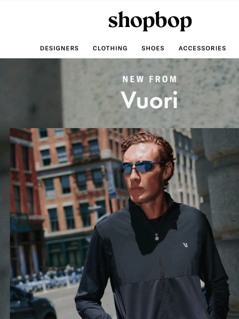 shopbop-mail newsletter: Work it out in Vuori