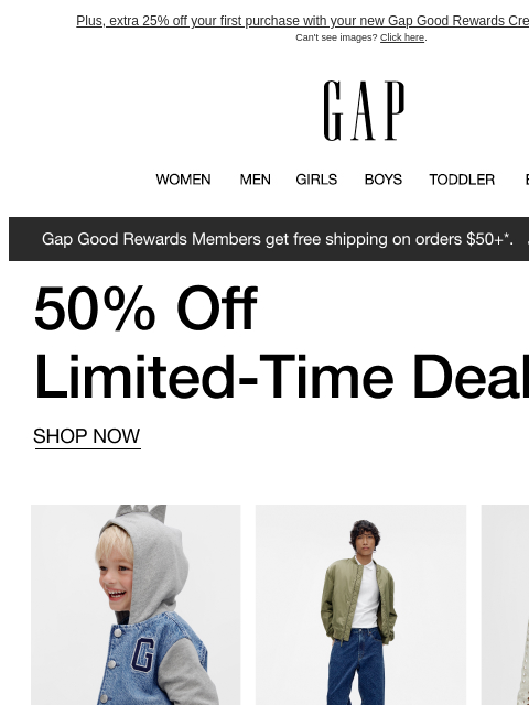 Plus, extra 25% off your first purchase with your new Gap Good Rewards Credit Card. Ends 8/27. ‌ ‌ ‌ ‌ ‌ ‌ ‌ ‌ ‌ ‌ ‌ ‌ ‌ ‌ ‌ ‌ ‌ ‌ ‌ ‌ ‌ ‌ ‌ ‌ ‌ ‌ ‌ ‌ ‌ ‌ ‌ ‌ ‌ ‌ ‌ ‌ ‌ ‌ ‌ ‌ ‌ ‌ ‌ ‌ ‌ ‌ ‌ ‌ ‌ ‌ ‌ ‌ ‌