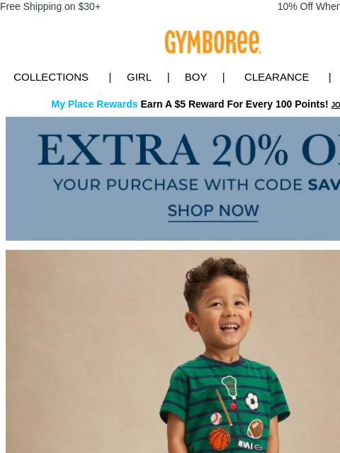 gymboree newsletter: School Looks to Cross Off Your Checklist ☑️