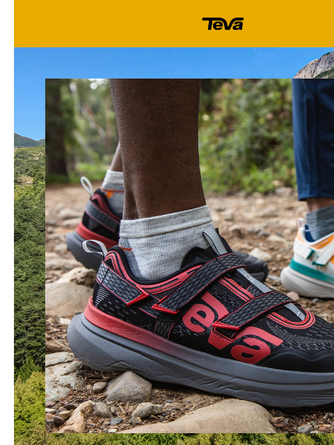 teva newsletter: The Aventrail shoe just got a fresh coat of dirt.