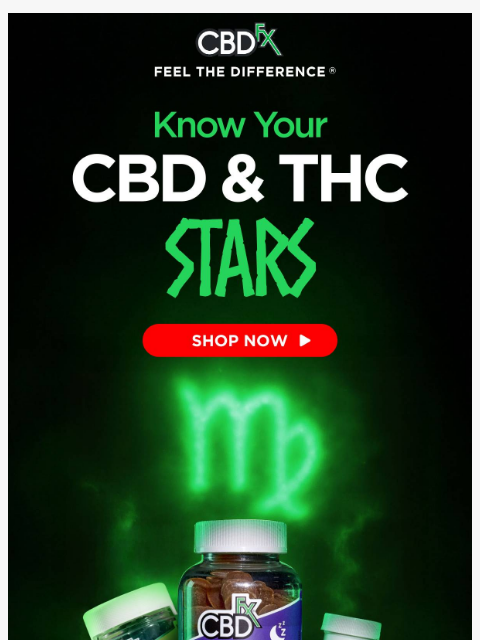 cbdfx newsletter: Shout-out to our Virgos! ♍