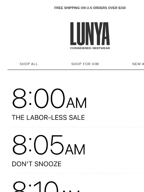 lunya newsletter: GET TEXTS, GET EARLY ACCESS