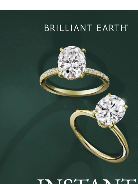 brilliantearth newsletter: Available right now: Ready to ship rings 💍
