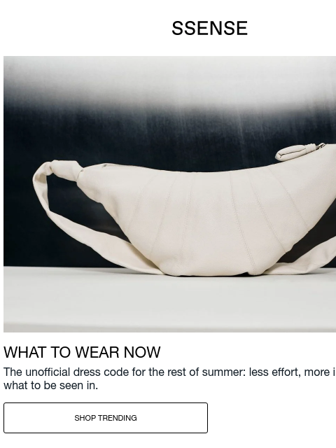 ssense newsletter: Everyone Wants This in Their Closet