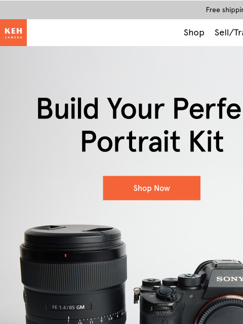keh newsletter: Gear for portrait photographers 📸