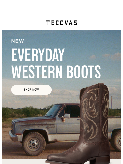 tecovas newsletter: NEW Everyday Western Colors
