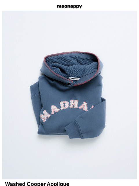madhappy newsletter: Cooper Applique