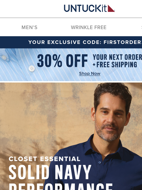 untuckit newsletter: Your No.1 Closet Hero 🦸