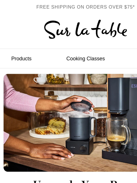 surlatable newsletter: JURA: Your coffee fix, minus the line.