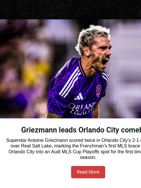 mlssoccer newsletter: Antoine Griezmann nets his first MLS brace