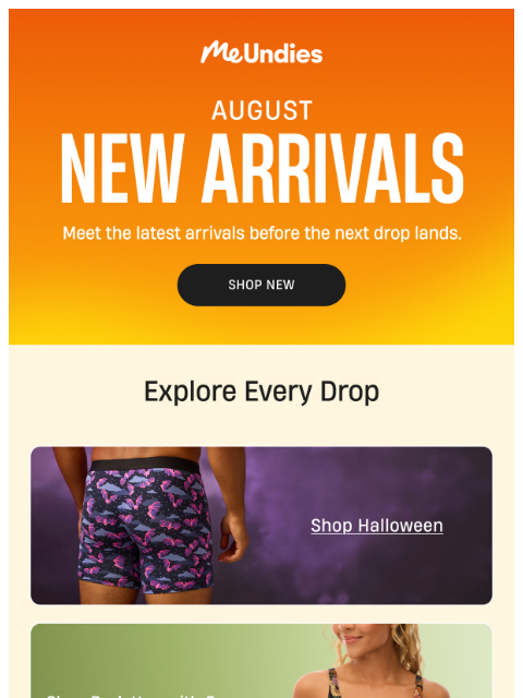 meundies newsletter: New for you: Our hottest new arrivals 🔥