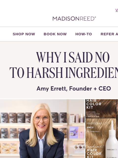 madison-reed newsletter: Why I Refused to Compromise on Hair Color.