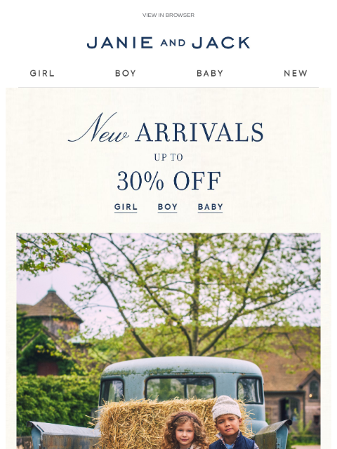 janieandjack newsletter: Our pumpkin patch picks + up to 30% off