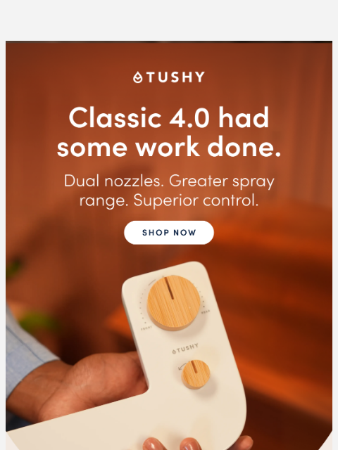 hellotushy newsletter: Classic 4.0 is here ‼️