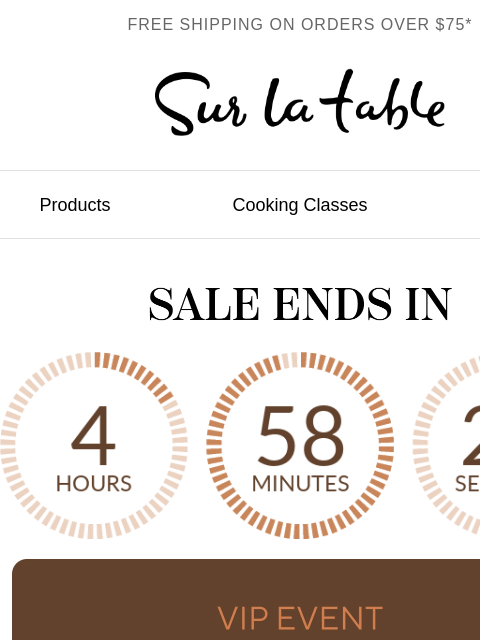 surlatable newsletter: Waiting for the last minute?