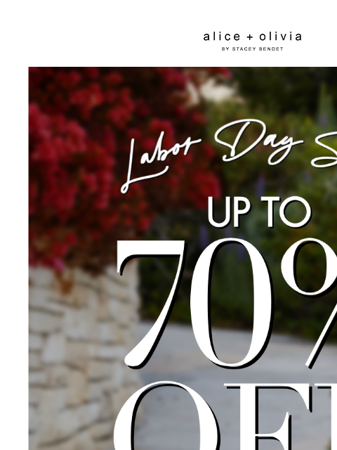 aliceandolivia newsletter: Labor Day Sale Starts NOW!!!!