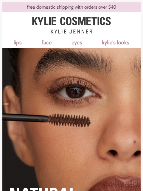 kyliecosmetics newsletter: top eye & lip combos 🤎