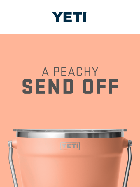 yeti newsletter: Get 20% Off Lowcountry Peach Drinkware