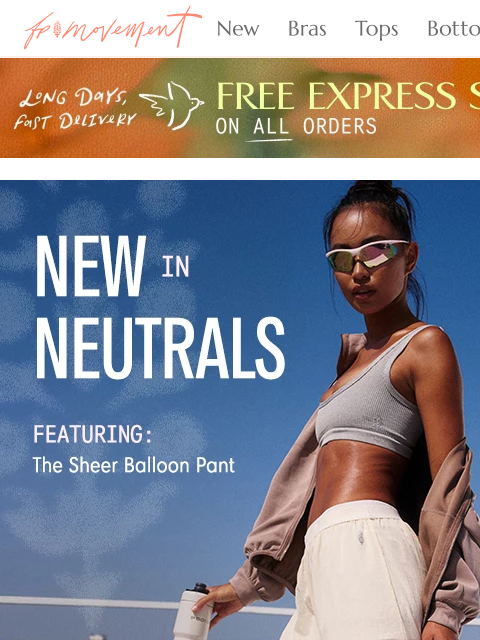 freepeople newsletter: TRENDING: Gym Teacher Fall 🧨