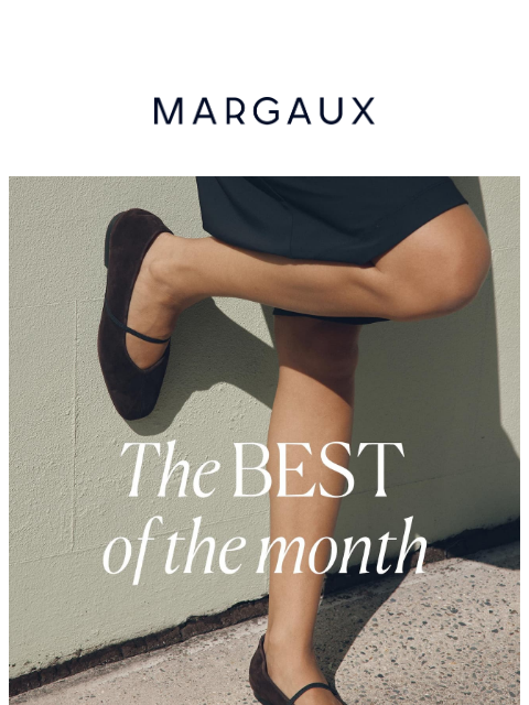 margauxny newsletter: This month's bestsellers were...