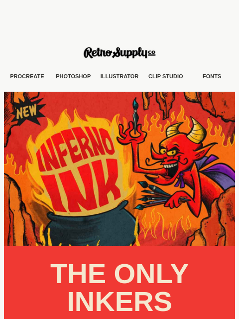 retrosupply newsletter: Why 2,000+ Artists Can’t Stop Using Inferno Ink