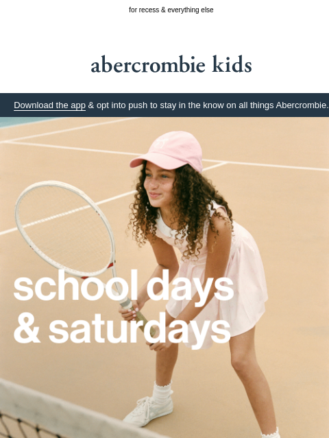 abercrombie newsletter: practice makes perfect in new YPB