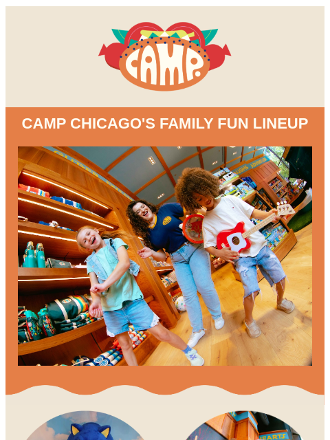 camp newsletter: The CAMP Calendar: Chicago Edition 🗓️