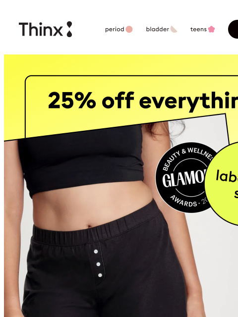 shethinx newsletter: Our sale starts today 🏃‍♀️