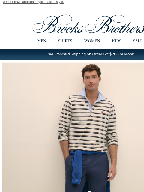 brooksbrothers newsletter: The new Friday Chino is here