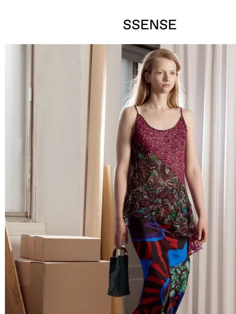 ssense newsletter: Get Acquainted, Then Get Fresh