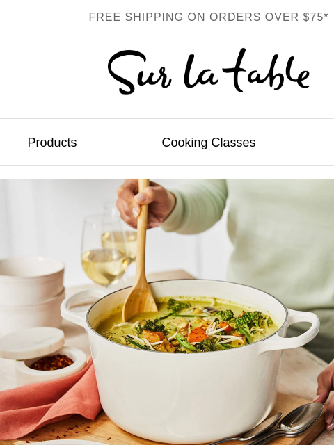 surlatable newsletter: Harvest-season heroes up to 50% off.