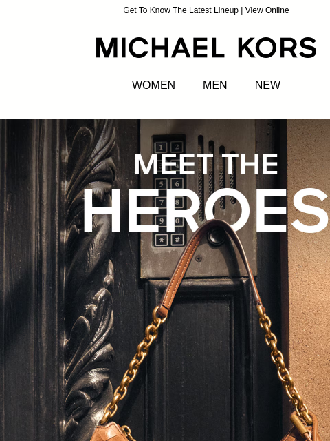 michaelkorsmail newsletter: Your Hero Handbags, Refreshed