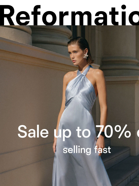thereformation newsletter: SHOP SALE ALREADY