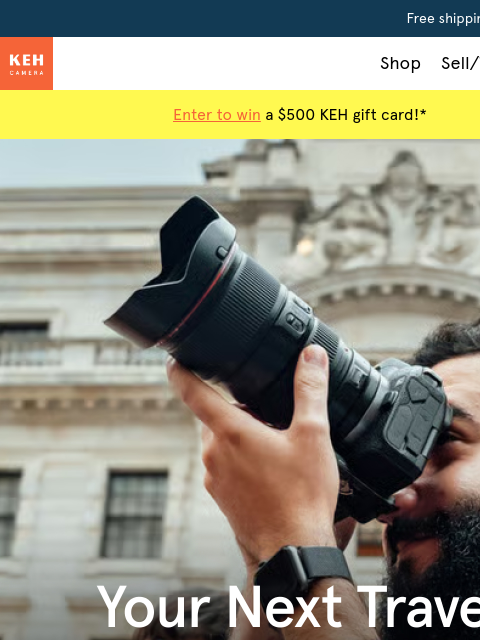 keh newsletter: Which Canon is your perfect travel companion?