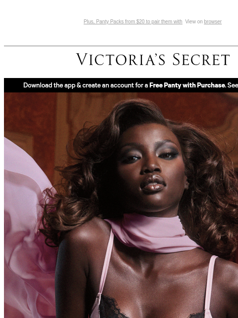 victoriassecret newsletter: Your Perfect Lift Level Awaits