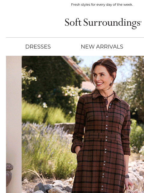 softsurroundings newsletter: Yes to the Dress
