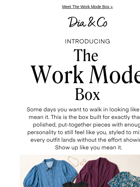 dia newsletter: Walk in like you mean it