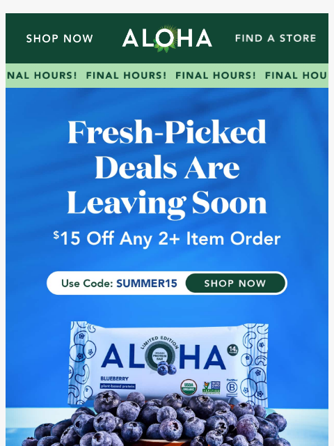 aloha newsletter: Farewell, summer...