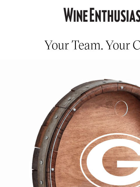 wineenthusiast newsletter: Catch Every Cork This Football Season