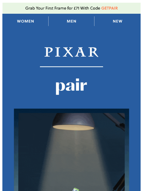 paireyewear newsletter: PIXAR x PAIR🔦